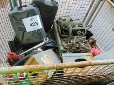 1 x Stillage of FV/Vehicle CES Equipment Inc, Tools, Jacks, Radio Equ Etc