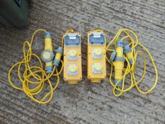 2 x Mennekes 110V Distribution Units