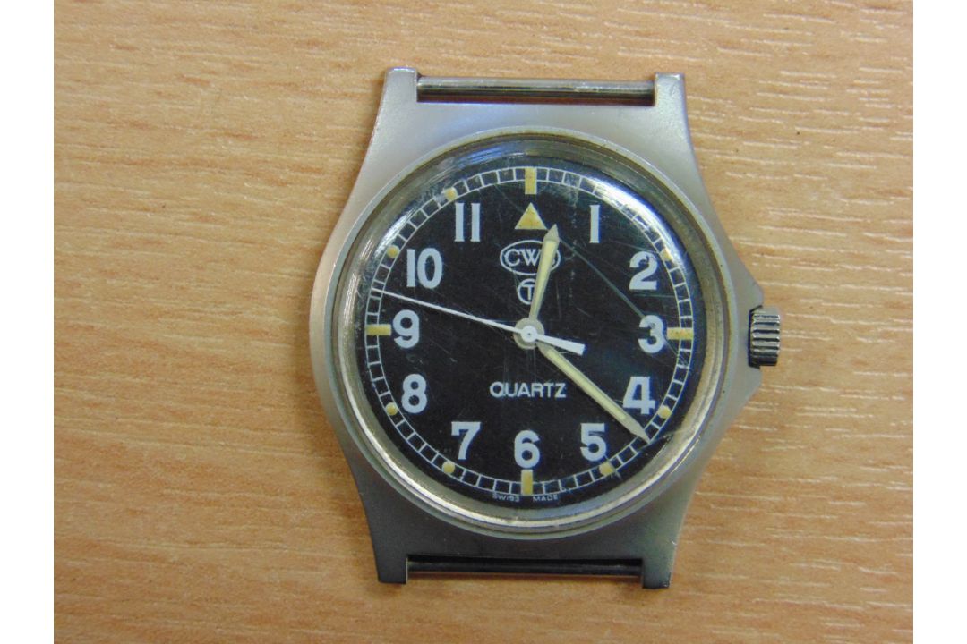 CWC W10 BRITISH ARMY SERVICE WATCH WATERPROOF TO 5 ATM NATO MARKED DATE 2006 - Image 2 of 8
