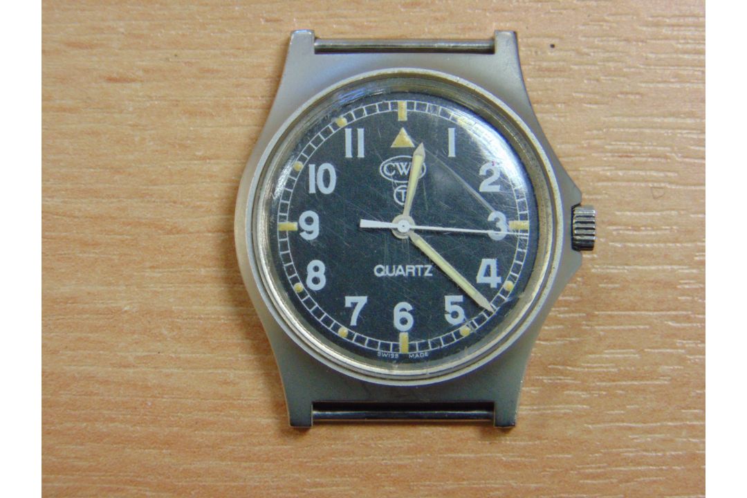CWC W10 BRITISH ARMY SERVICE WATCH WATERPROOF TO 5 ATM NATO MARKED DATE 2006 - Image 3 of 8