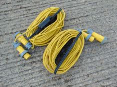 2 x 110V Extension Cable Assys
