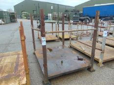 4 Post HD Steel Standard MoD Stacking Stillage 170cm x 128cm x 120cm as shown