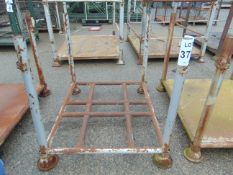 4 Post Steel Standard MoD Stacking Stillage 120cm x 100cm x 100cm as shown