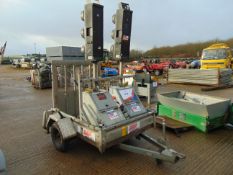 Pike Signals 2 Way Traffic Lights C/W Single Axle Trailer