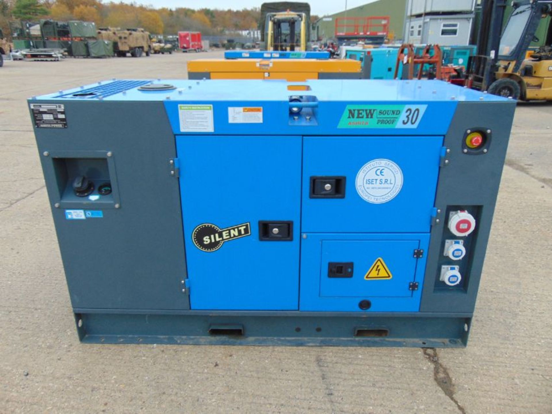 2020 UNISSUED 30 KVA 3 Phase Silent Diesel Generator Set
