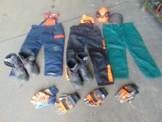 Mixed Chainsaw Personal Protective Equipment