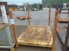 4 Post HD Steel Standard MoD Stacking Stillage 170cm x 128cm x 120cm as shown