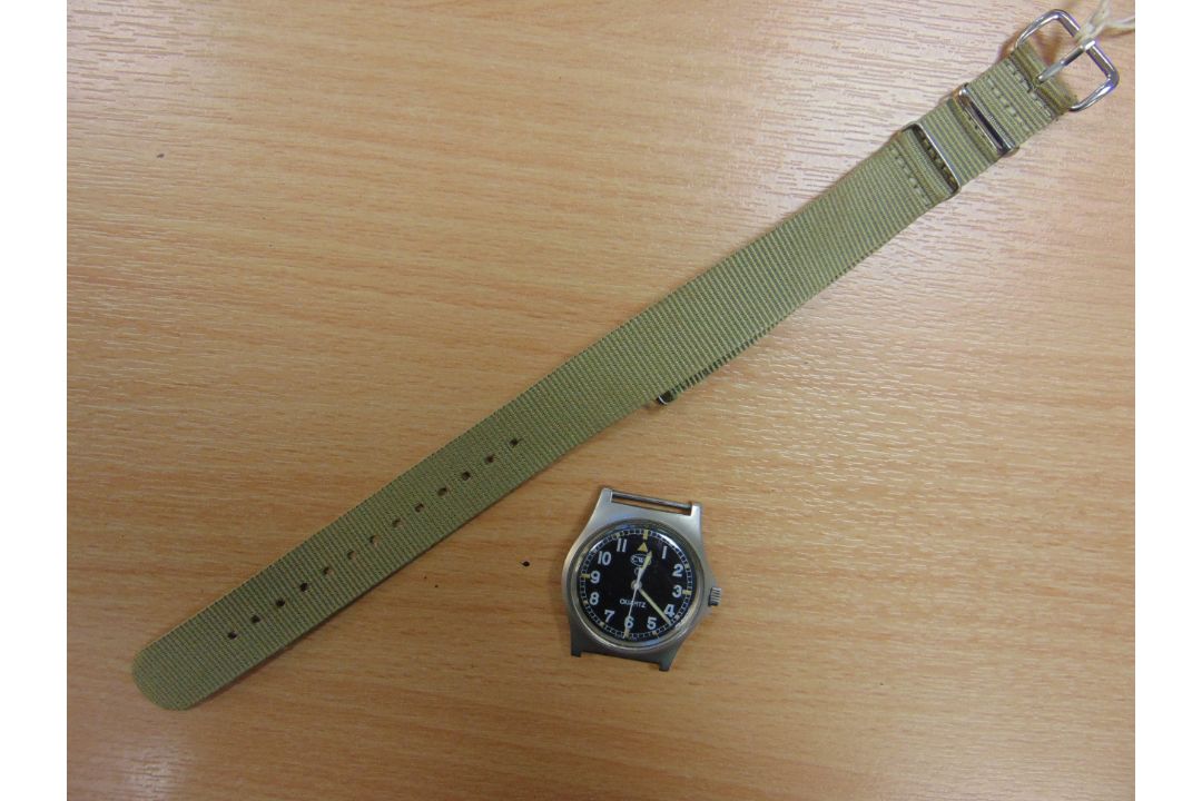 CWC W10 BRITISH ARMY SERVICE WATCH WATERPROOF TO 5 ATM NATO MARKED DATE 2006 - Image 7 of 8