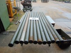 12 x 5ft Alluminium Antenna Poles as shown
