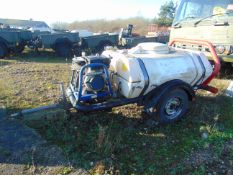 Brendon Diesel Pressure Wash Trailer and Tank as shown