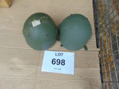 2x British Army Combat Helmet as show
