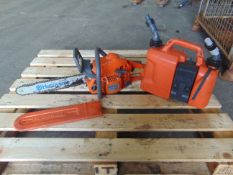 Husqvarna 440 Chainsaw C/W Petrol & Oil Combi Can