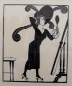 Eric Gill, DRESS, wood engraving on paper, copy number 204 from an edition of 400, Reference: