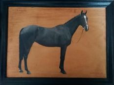 Florence Mabel Hollams SWA (Mrs C L Fox) (1877-1963) PRIMROSE, signed, oil on panel, 32.5 x 45 cm,