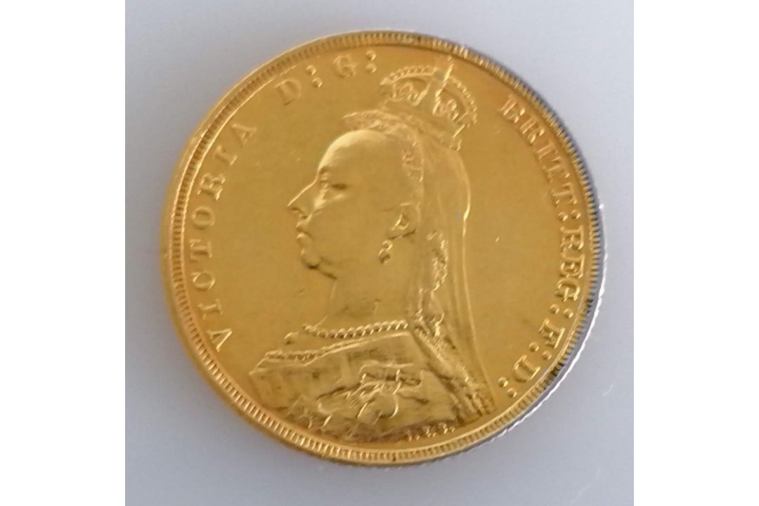 A Victorian gold full sovereign, 1891, Melbourne mint - Image 2 of 2