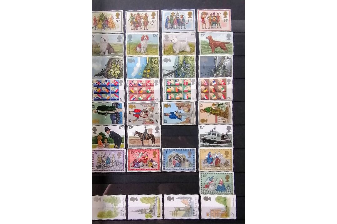 A large collection of 20th century stamps in six albums the greatest numbers from UK, Canada, - Image 82 of 146
