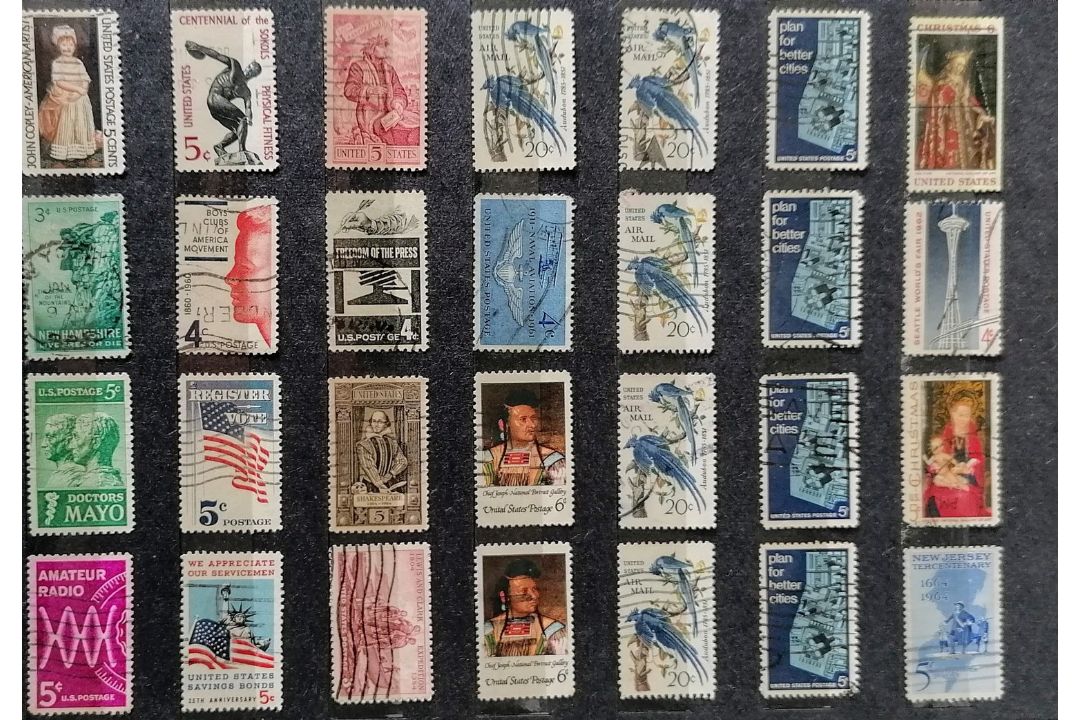A large collection of 20th century stamps in six albums the greatest numbers from UK, Canada, - Image 21 of 146