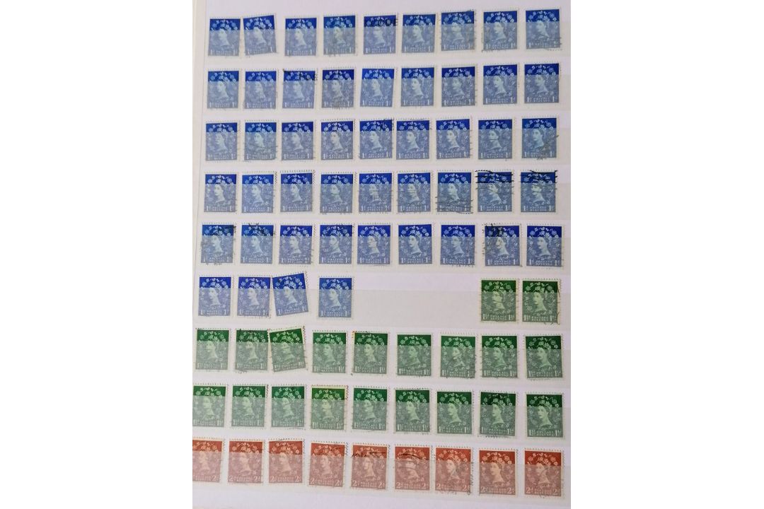 A large collection of 20th century stamps in six albums the greatest numbers from UK, Canada, - Image 28 of 146