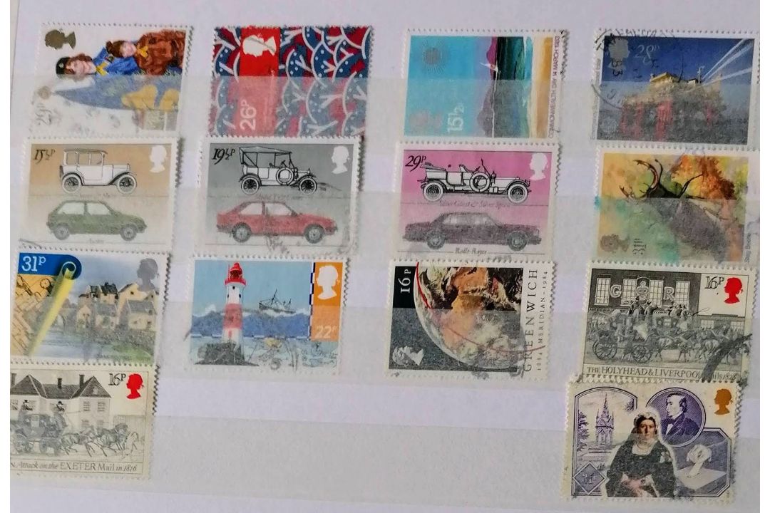 A large collection of 20th century stamps in six albums the greatest numbers from UK, Canada, - Image 48 of 146