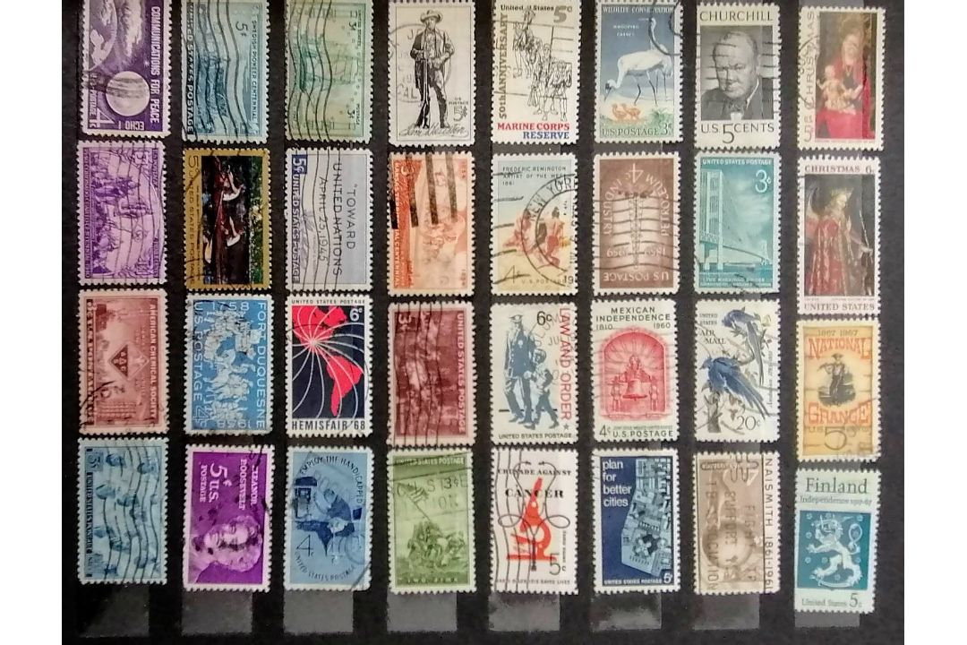 A large collection of 20th century stamps in six albums the greatest numbers from UK, Canada, - Image 131 of 146