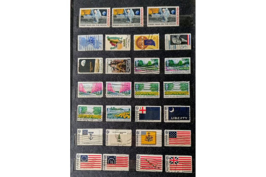 A large collection of 20th century stamps in six albums the greatest numbers from UK, Canada, - Image 22 of 146