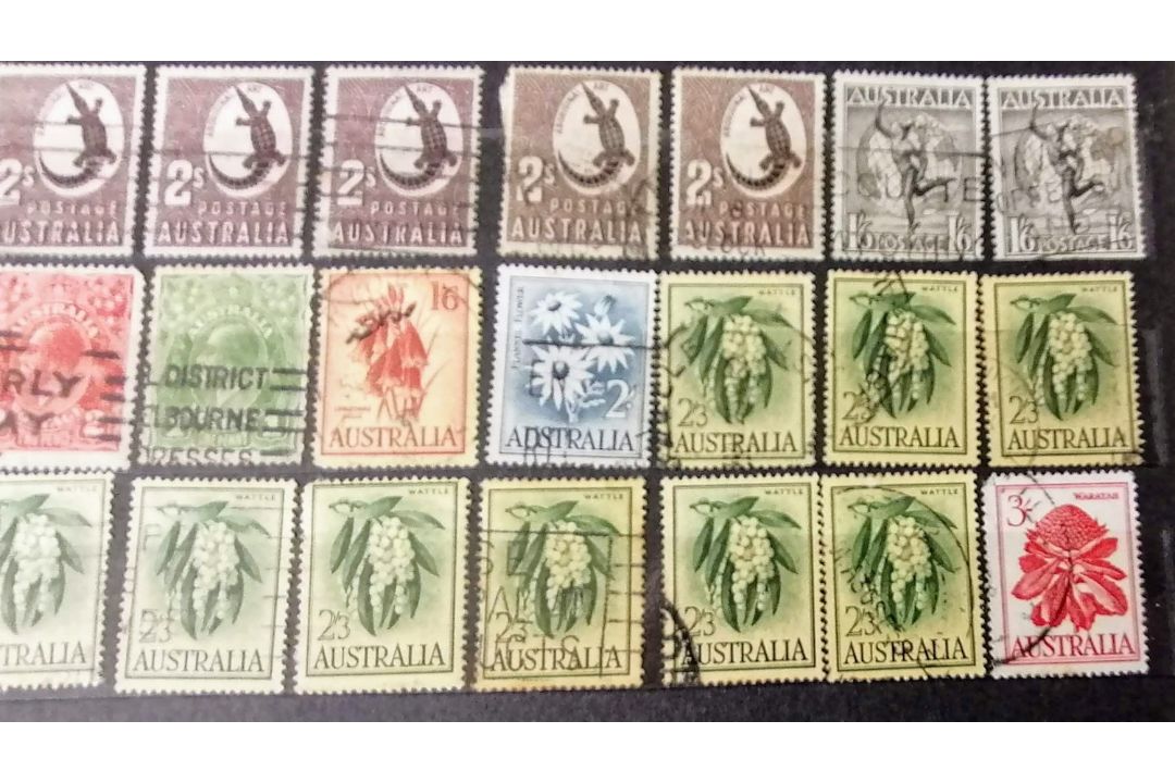 A large collection of 20th century stamps in six albums the greatest numbers from UK, Canada, - Image 111 of 146