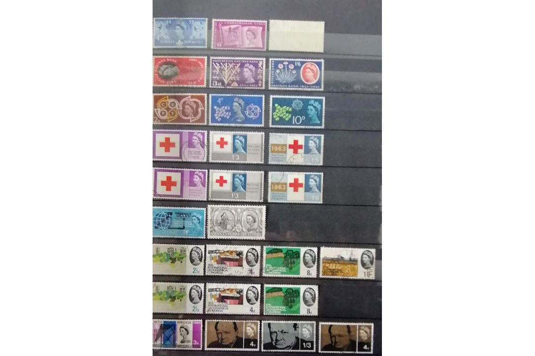 A large collection of 20th century stamps in six albums the greatest numbers from UK, Canada, - Image 105 of 146