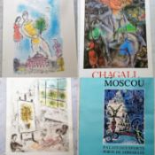 Marc Chagall, Galerie Maeght, Chagall peintures, 1977-1979, colour photo-lithographic poster,