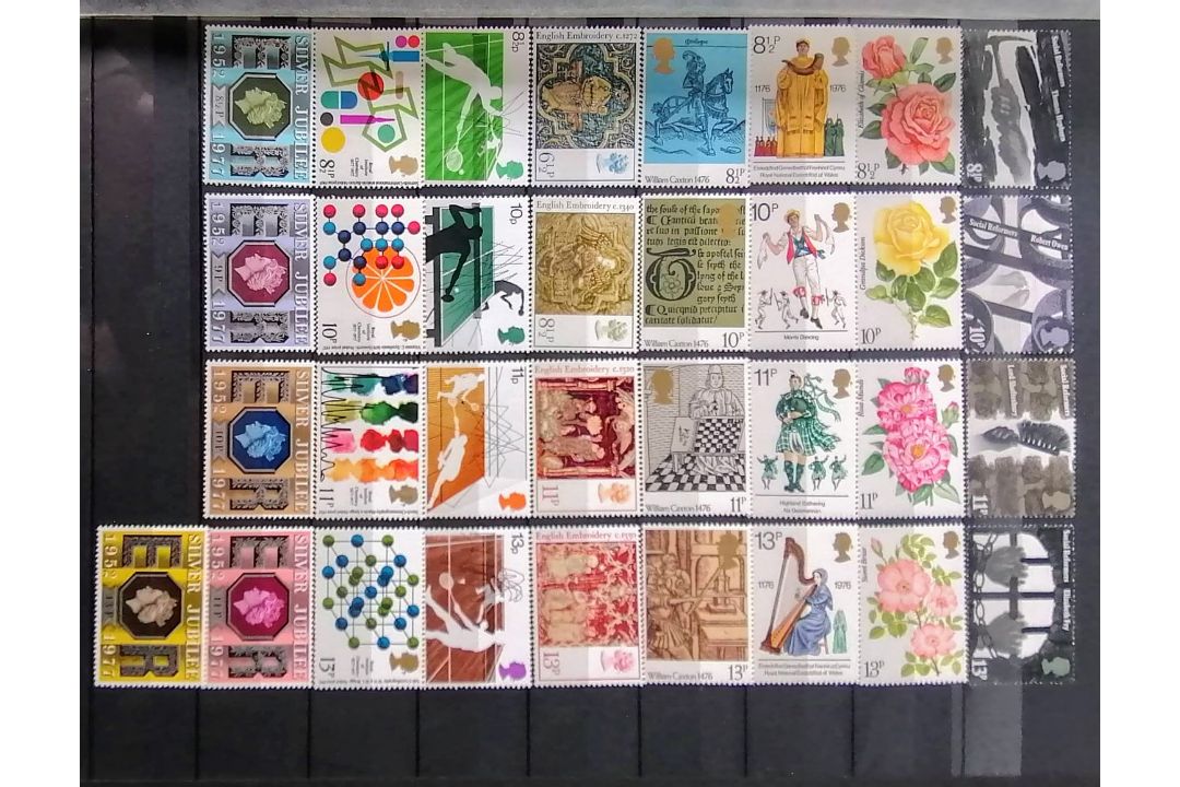 A large collection of 20th century stamps in six albums the greatest numbers from UK, Canada, - Image 78 of 146