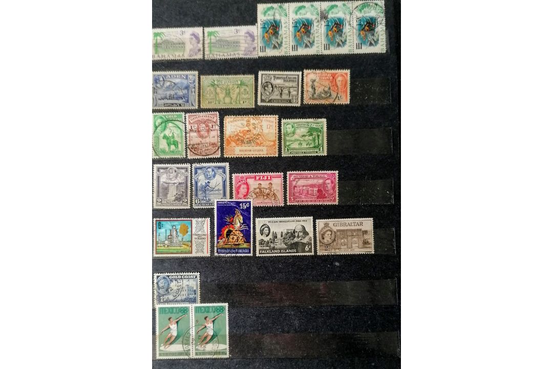 A large collection of 20th century stamps in six albums the greatest numbers from UK, Canada, - Image 20 of 146