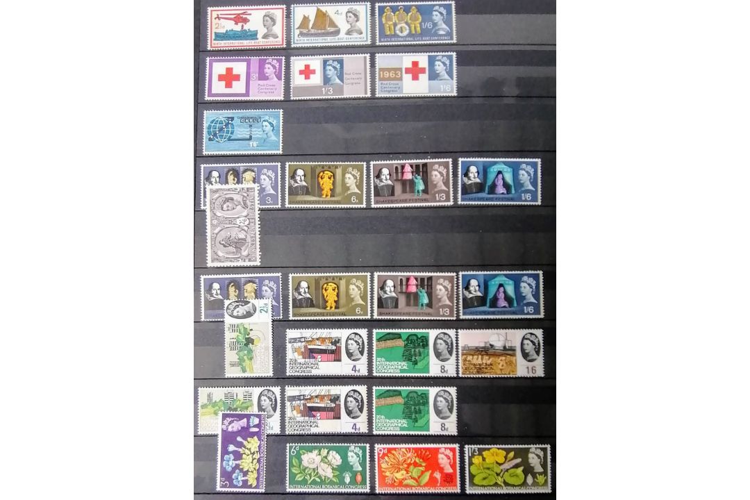 A large collection of 20th century stamps in six albums the greatest numbers from UK, Canada, - Image 68 of 146