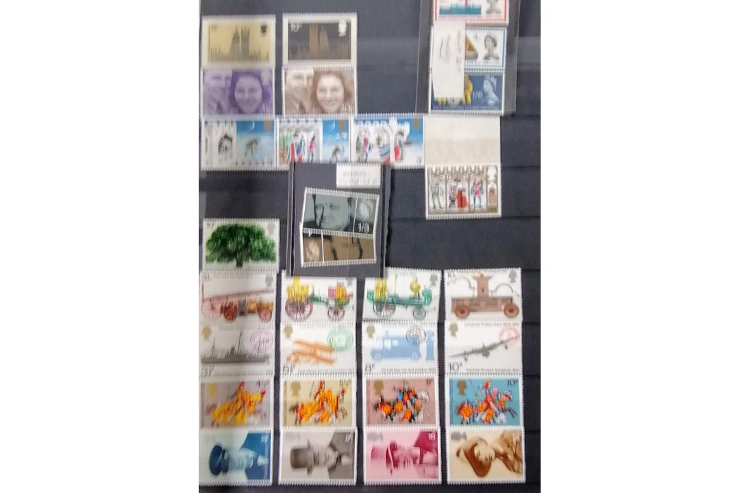 A large collection of 20th century stamps in six albums the greatest numbers from UK, Canada, - Image 76 of 146