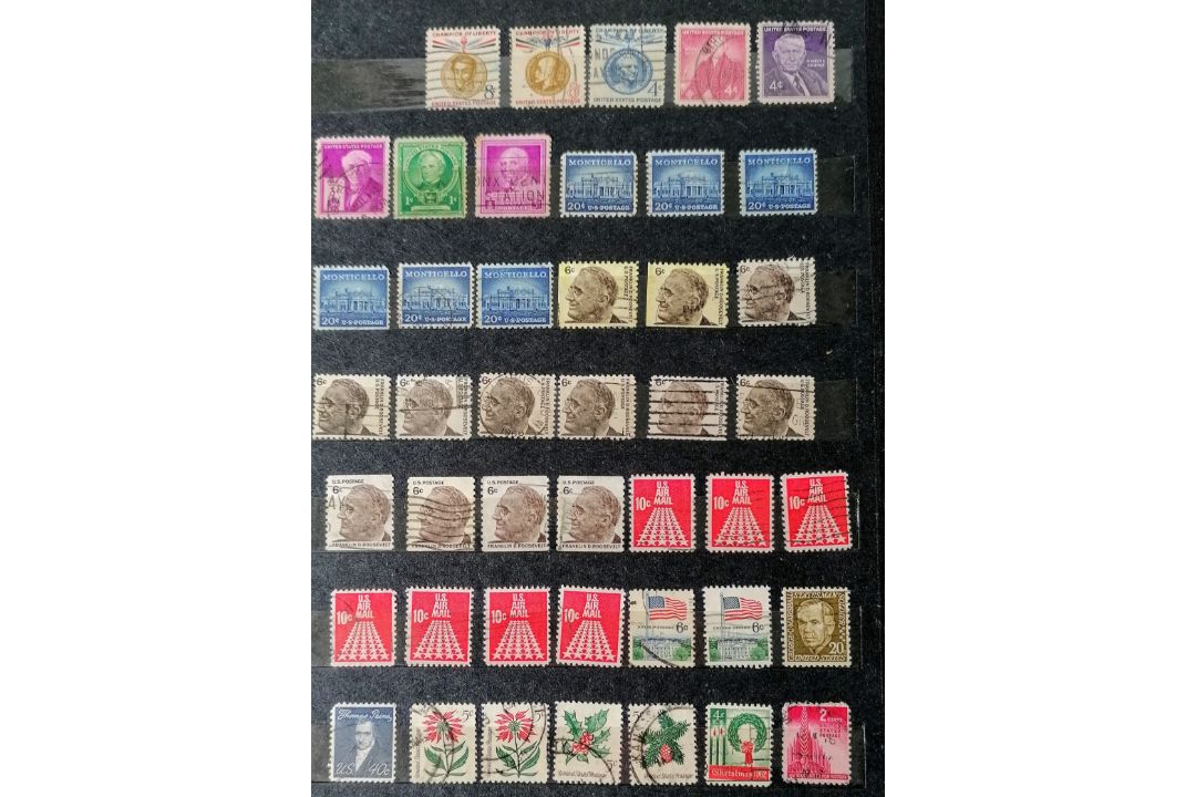 A large collection of 20th century stamps in six albums the greatest numbers from UK, Canada, - Image 18 of 146