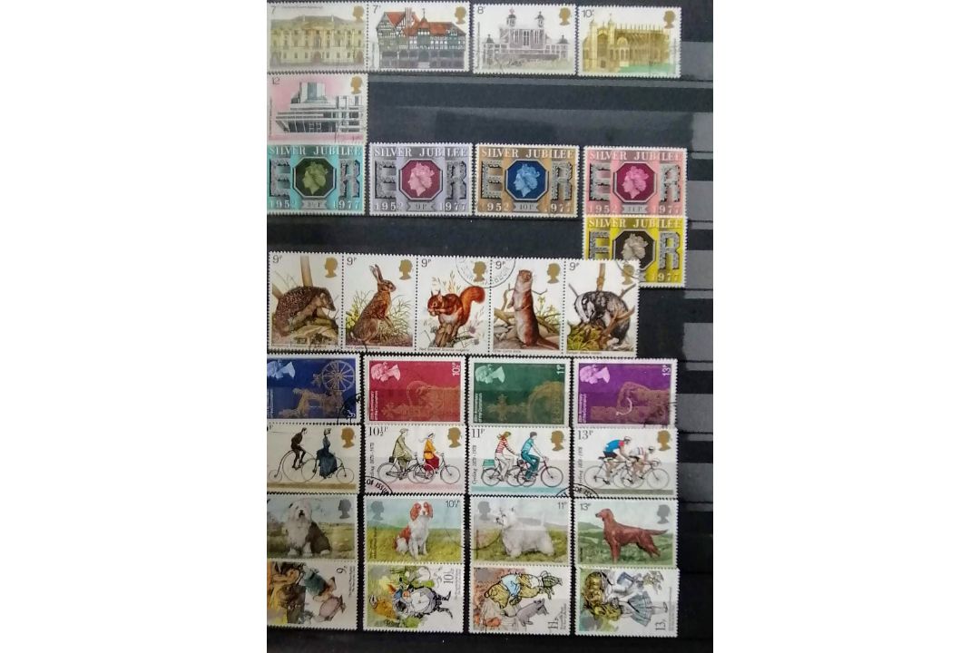 A large collection of 20th century stamps in six albums the greatest numbers from UK, Canada, - Image 109 of 146