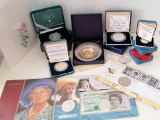 A cased silver hallmarked dish to commemorate the wedding of Charles & Diana, 1981 with COA; a