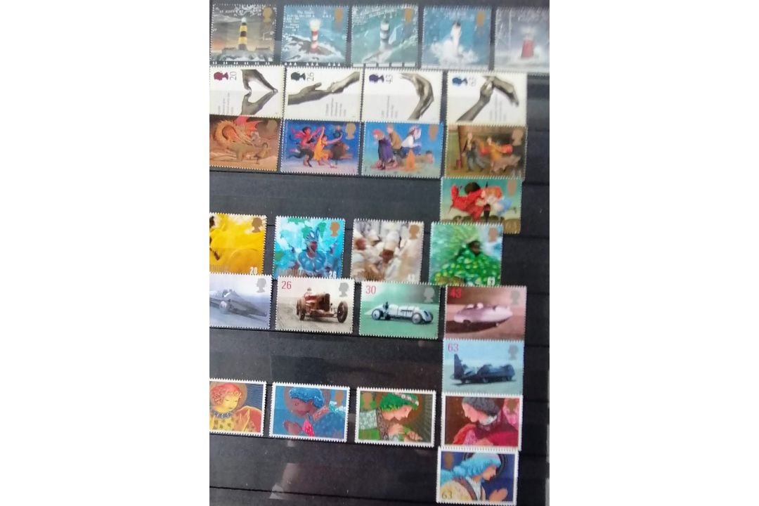 A large collection of 20th century stamps in six albums the greatest numbers from UK, Canada, - Image 90 of 146