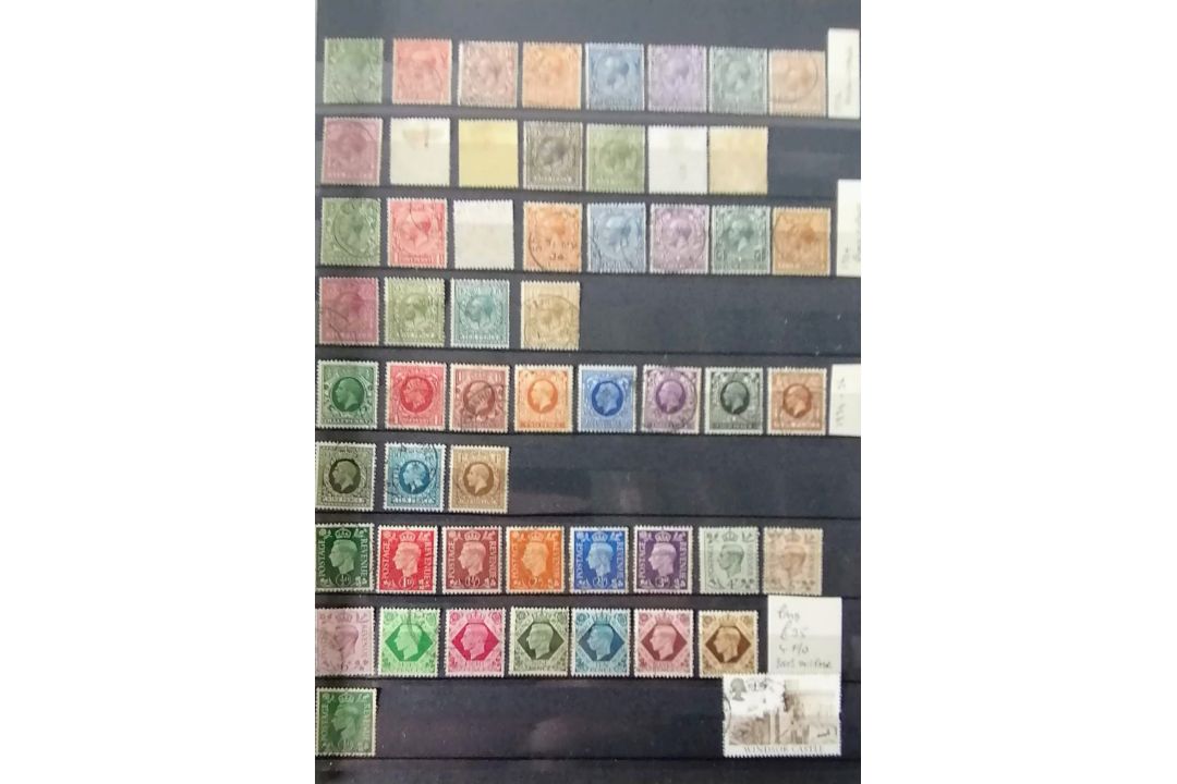 A large collection of 20th century stamps in six albums the greatest numbers from UK, Canada, - Image 95 of 146