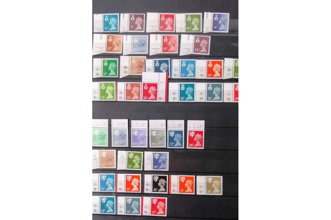A large collection of 20th century stamps in six albums the greatest numbers from UK, Canada, - Image 100 of 146