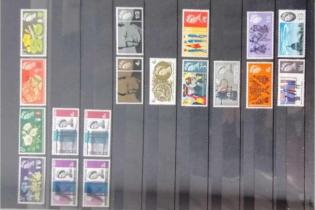 A large collection of 20th century stamps in six albums the greatest numbers from UK, Canada, - Image 69 of 146