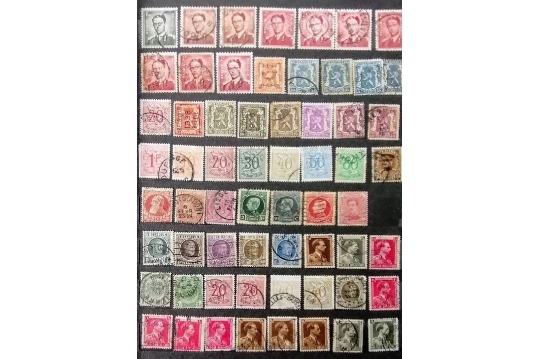 A large collection of 20th century stamps in six albums the greatest numbers from UK, Canada, - Image 112 of 146
