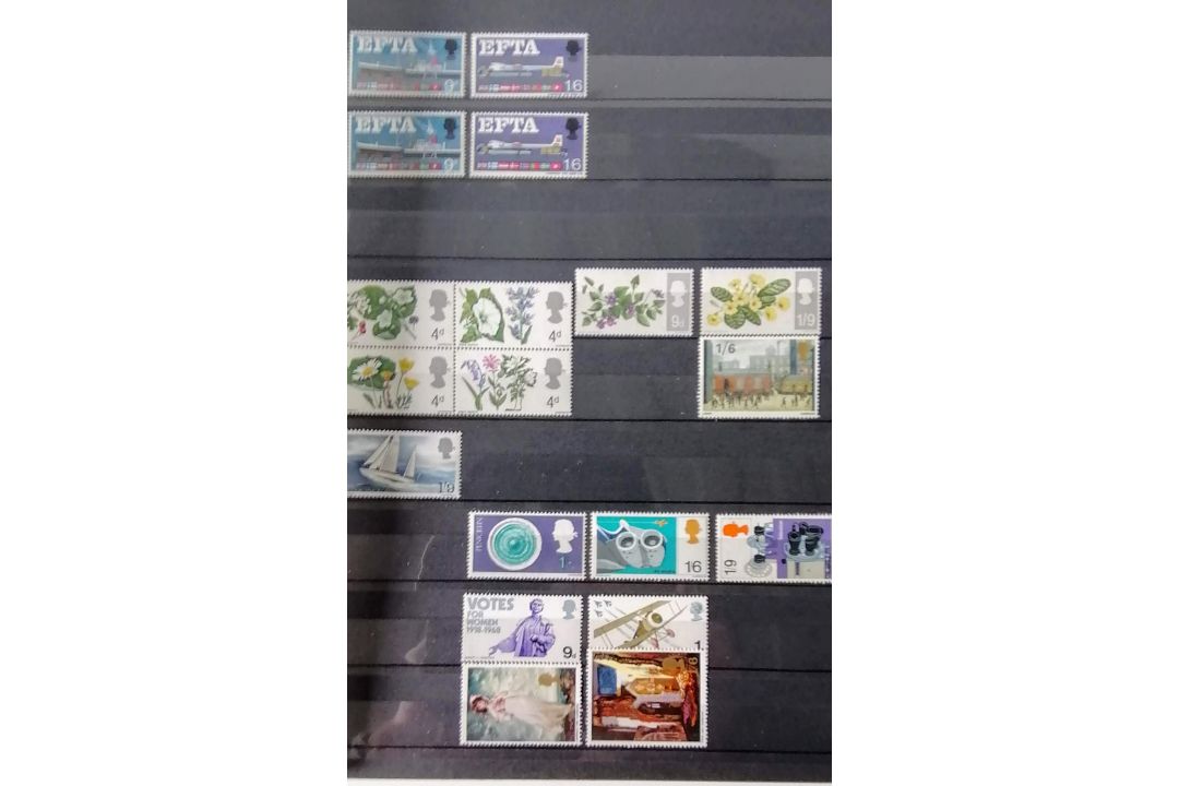 A large collection of 20th century stamps in six albums the greatest numbers from UK, Canada, - Image 72 of 146
