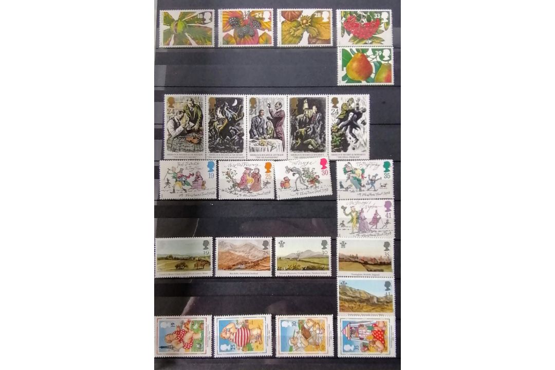 A large collection of 20th century stamps in six albums the greatest numbers from UK, Canada, - Image 85 of 146