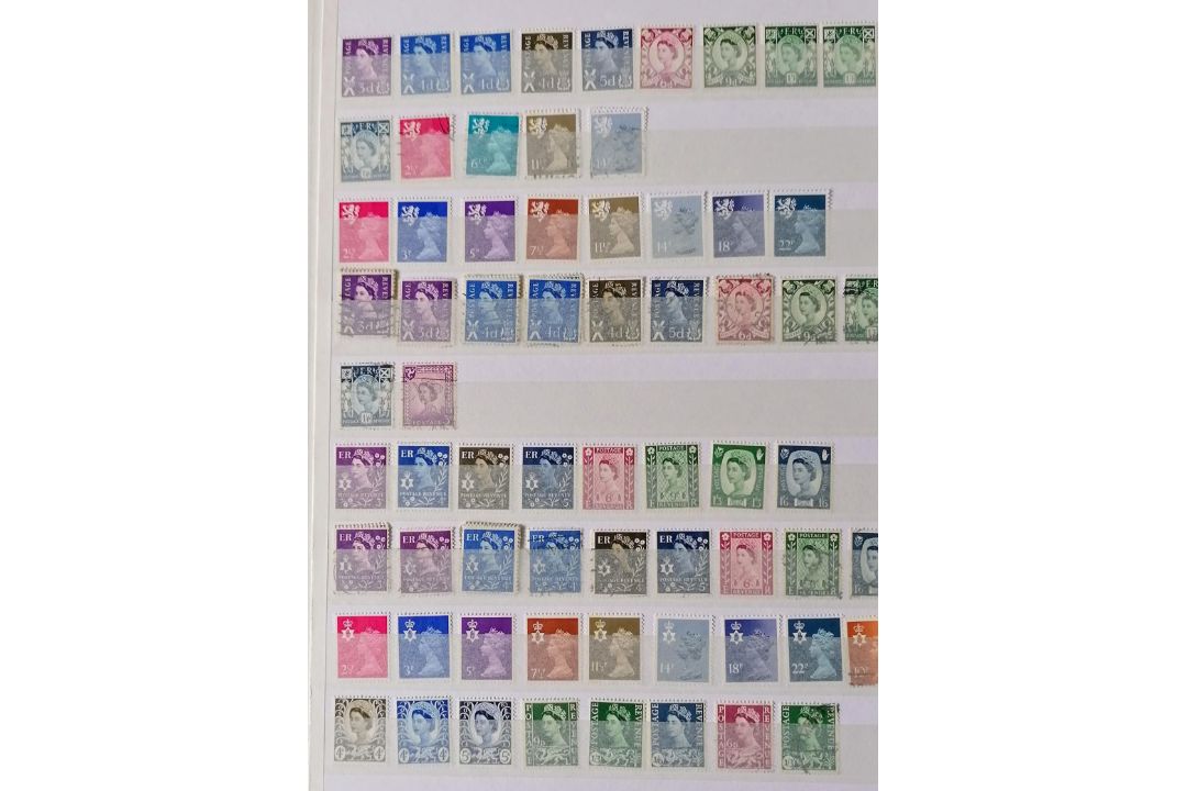 A large collection of 20th century stamps in six albums the greatest numbers from UK, Canada, - Image 60 of 146