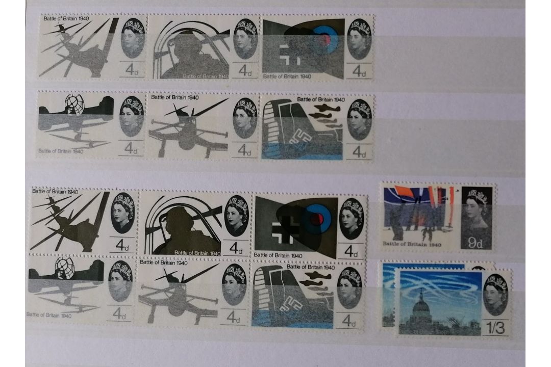 A large collection of 20th century stamps in six albums the greatest numbers from UK, Canada, - Image 47 of 146