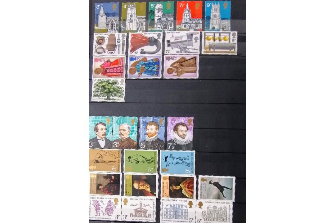 A large collection of 20th century stamps in six albums the greatest numbers from UK, Canada, - Image 75 of 146