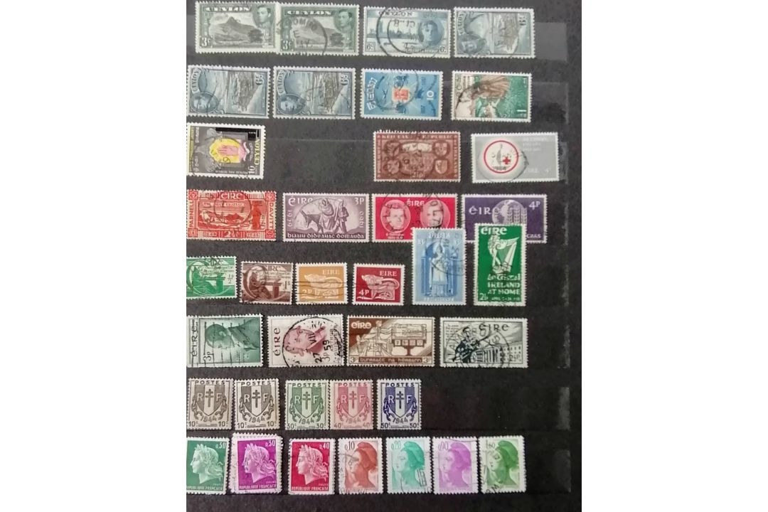 A large collection of 20th century stamps in six albums the greatest numbers from UK, Canada, - Image 117 of 146
