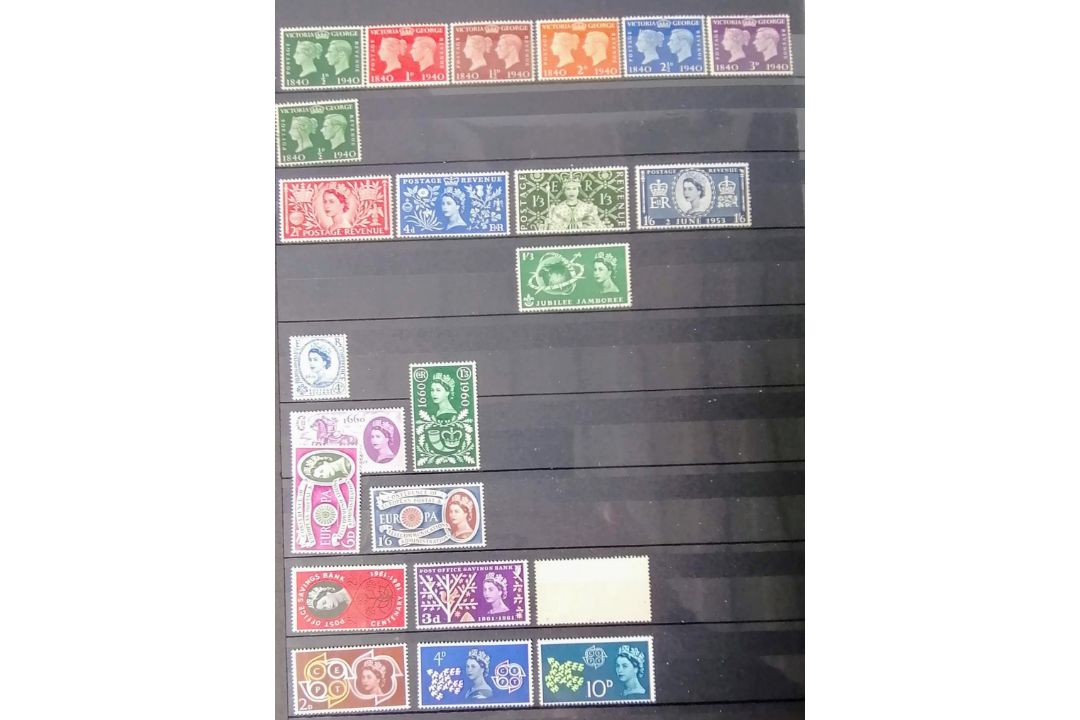 A large collection of 20th century stamps in six albums the greatest numbers from UK, Canada, - Image 66 of 146