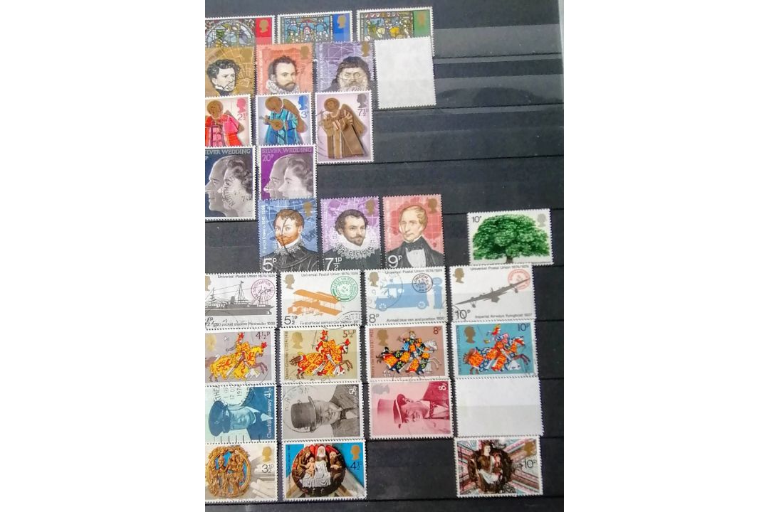 A large collection of 20th century stamps in six albums the greatest numbers from UK, Canada, - Image 108 of 146