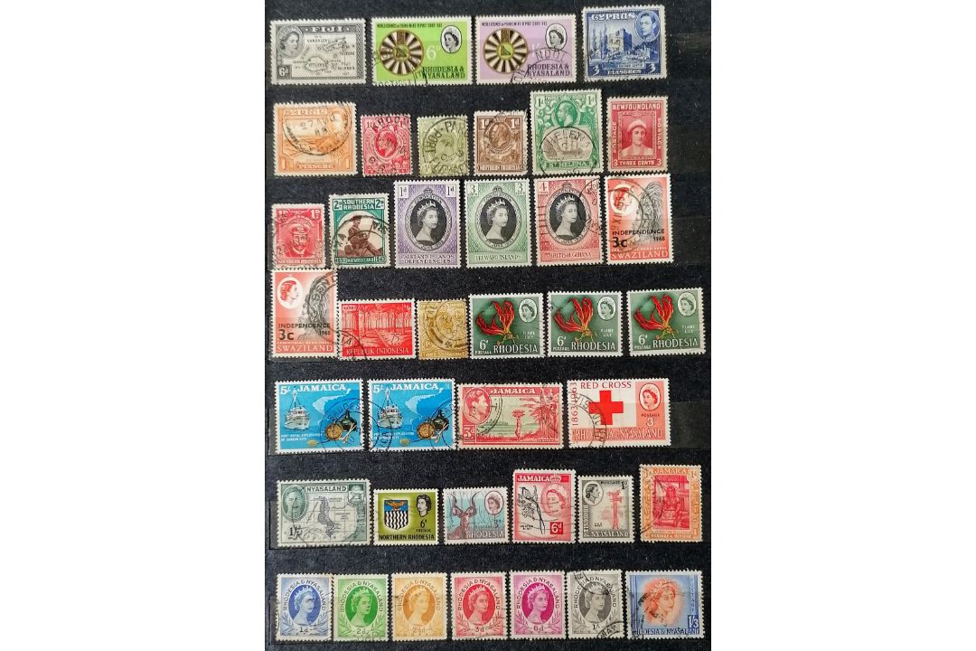 A large collection of 20th century stamps in six albums the greatest numbers from UK, Canada, - Image 10 of 146
