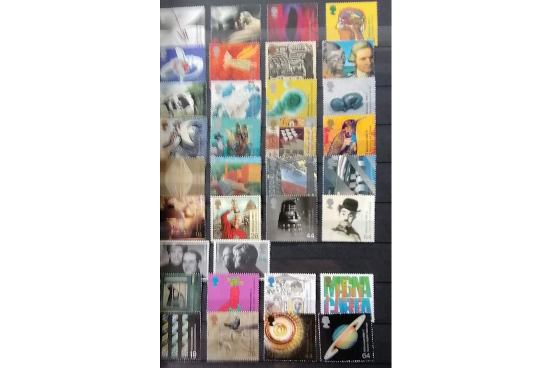 A large collection of 20th century stamps in six albums the greatest numbers from UK, Canada, - Image 91 of 146